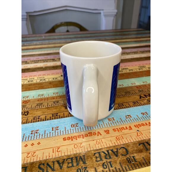 Vintage Morton Salt Coffee Cup Mug 1921 Logo When It Rains It Pours - Picture 5 of 10